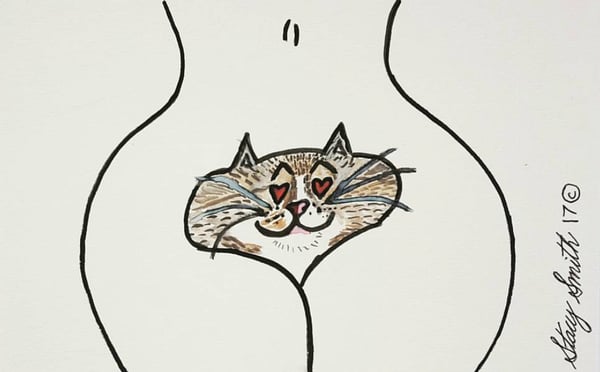 Image of Smitten Kitten Print