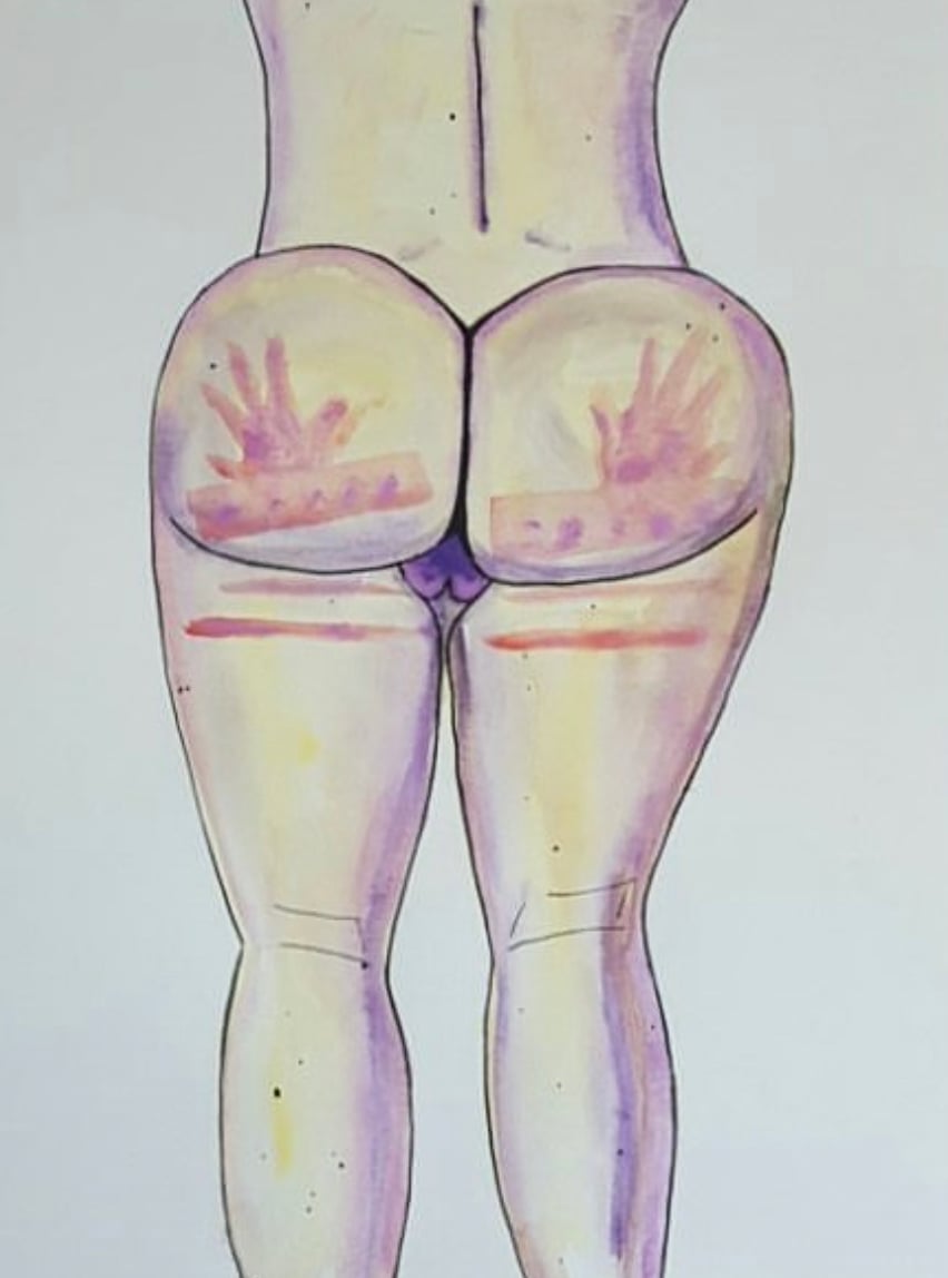 Image of Booty had be like…Woah Print