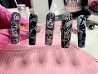 Image 1 of RAZA STYLE  AIR BRUSH NAILS SMILE NOW CRY LATER 