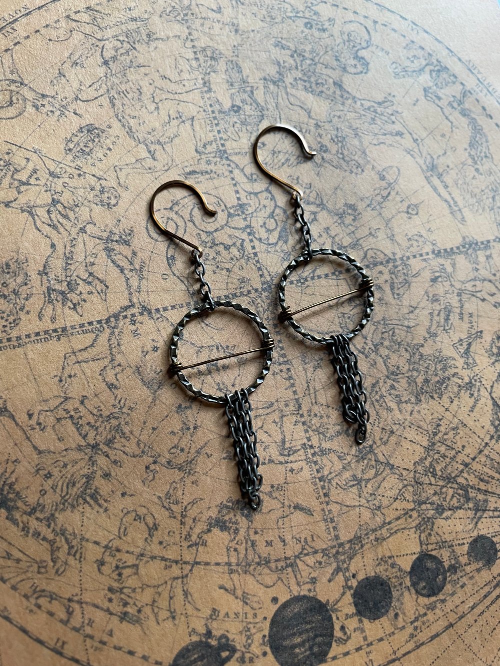 assorted mixed metal earrings