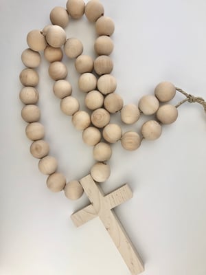 Image of Large Love Beads - CROSS