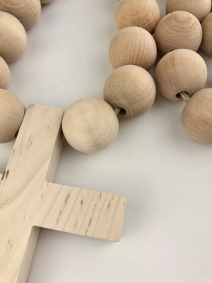 Image of Large Love Beads - CROSS