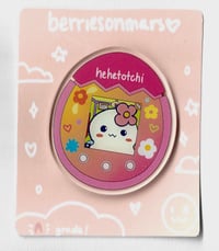 hehetotchi acrylic pin