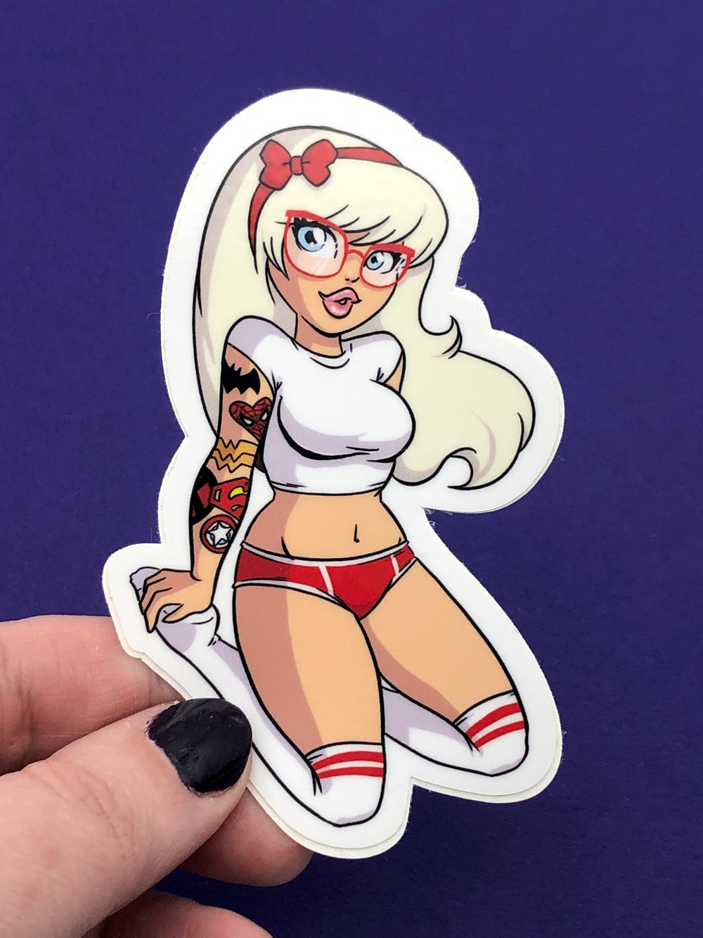 Original Fan Girl STICKER