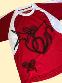 AIRBRUSHED ATHLETIC TOP