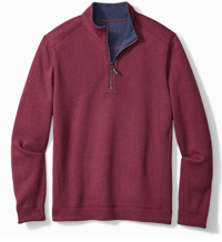 Image 3 of  Tommy Bahama Reversible Flipshore Half Zip Sweater