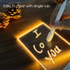 Note Glass Creative Led Night Light