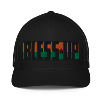 Image 1 of BLESS UP (Black Closed-Back Trucker Cap)