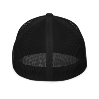 Image 3 of BLESS UP (Black Closed-Back Trucker Cap)