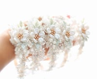 Image 5 of Ana-Louisa deluxe fresh pearls flower headband