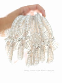 Image 1 of Felicia deluxe beaded sparkle headband