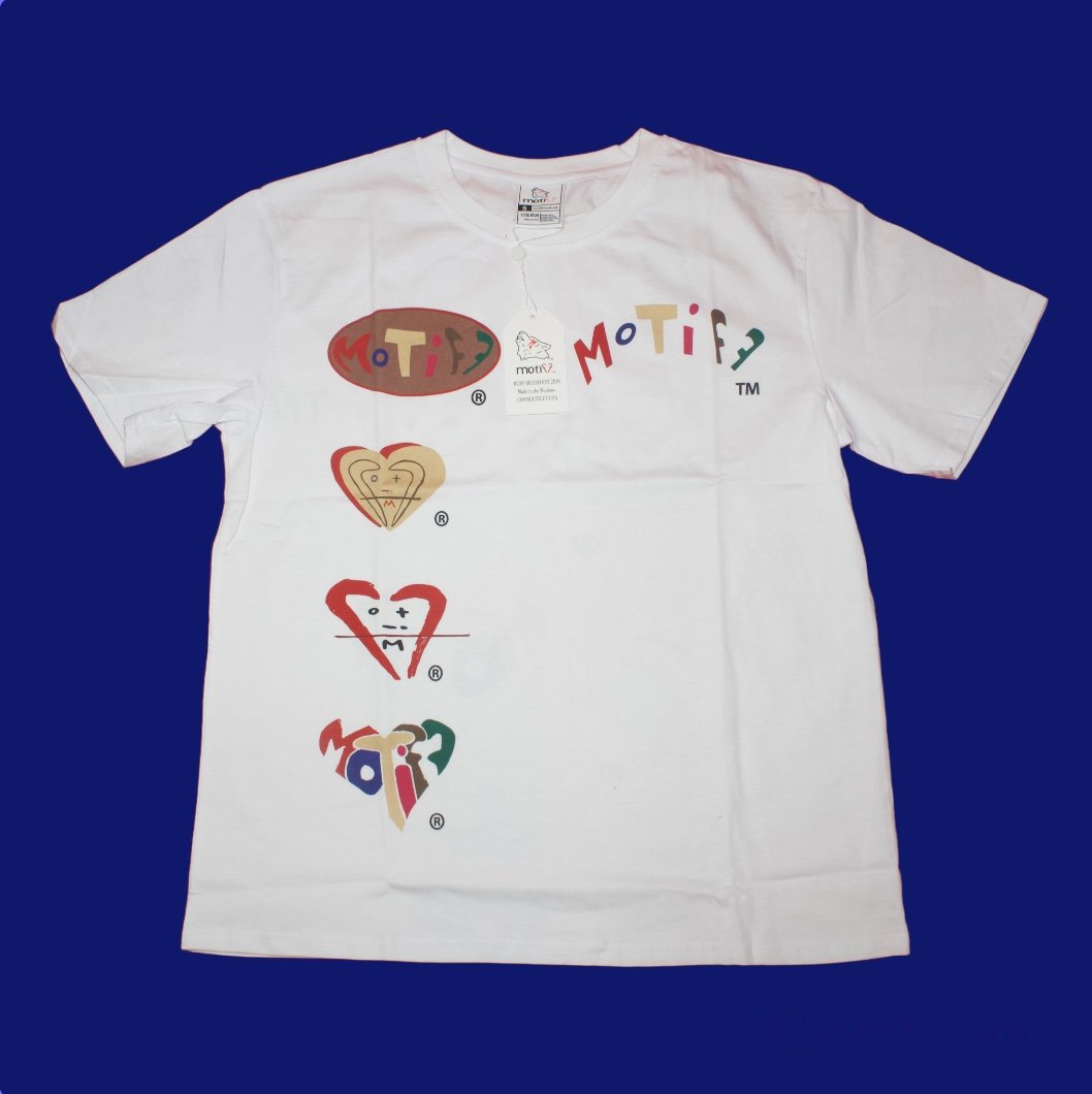Image of Motiff Graphic TEE white