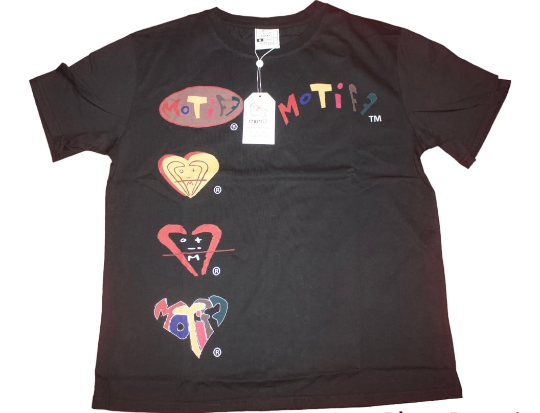 Image of Motiff Graphic TEE-Black