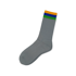 Bedlam Socks (Grey) Image 2