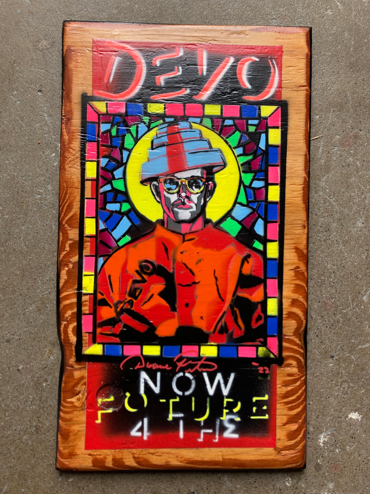 DEVO ART ON WOOD | Petersbilt