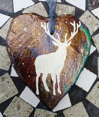 Image 2 of Medium heart ~ Galaxy stag