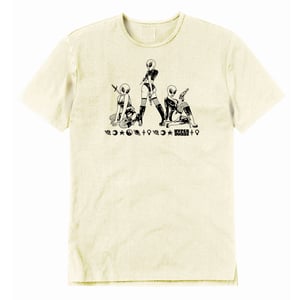 Alien Babe Trifecta T-shirt in IVORY