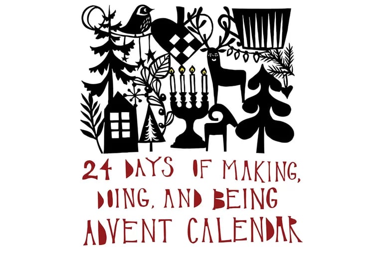 Image of 24 Days of Making, Doing, and Being Digital Advent Calendar 2022