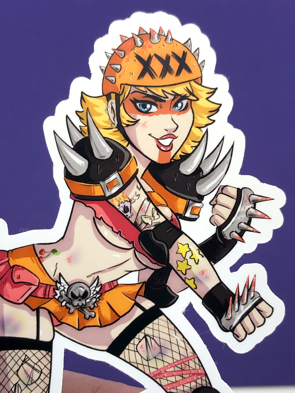 Ass Kicker Kiera Sticker