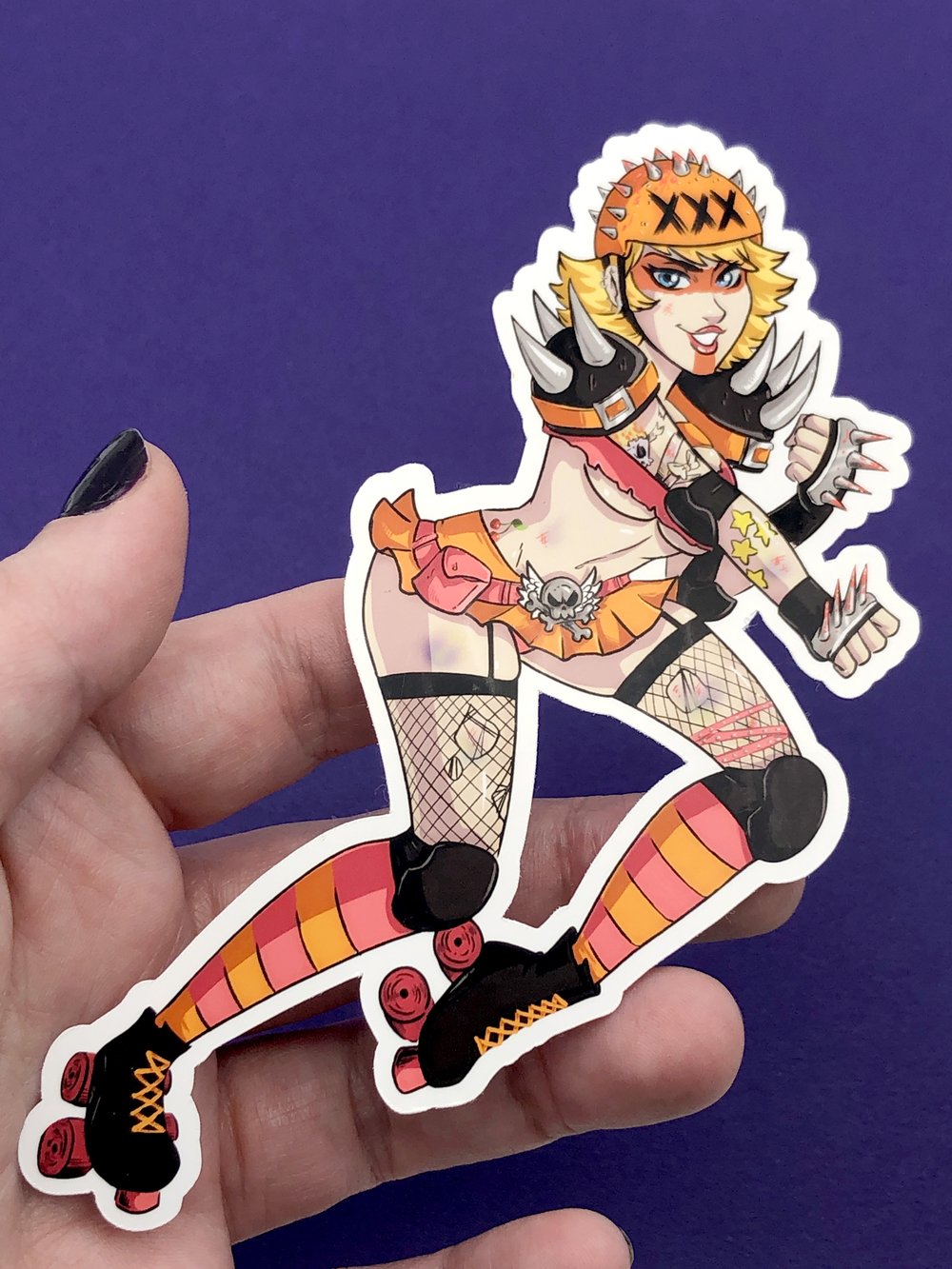 Ass Kicker Kiera Sticker