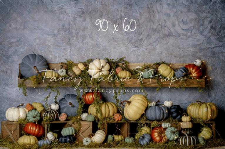 Image of Great Gourds 90x60 Fabric BRAND NEW
