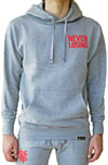 Stay Winning Never Losing Grey/Red Hoodie