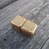 Image 2 of Haptic Dice Brass