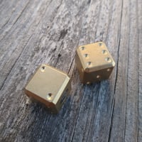 Image 3 of Haptic Dice Brass
