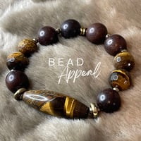 Image 2 of Tiger Eye and Wood Mix