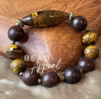 Image 3 of Tiger Eye and Wood Mix