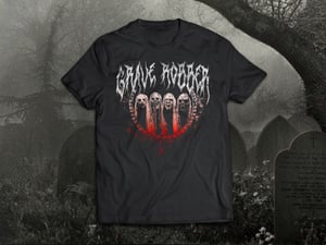 Image of GRAVE ROBBER DEATH MASK T-SHIRT 