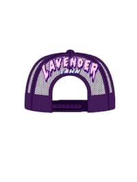 Image 3 of LAVENDER TOWN TRUCKER HAT