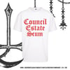Council Estate Scum - White
