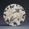 Red eyed tree frogs & heaven lotus tree wall art