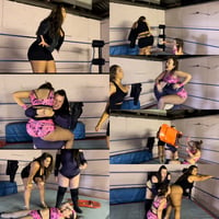 Dominita makes Eva join Nadia Sapphire Kiss my ass club