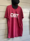 Heather Red DST Logo Shirt