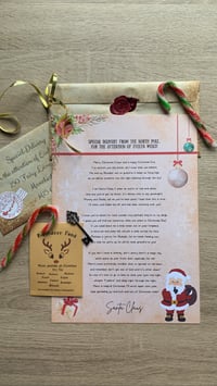 Image 1 of Christmas Eve letter from Santa 