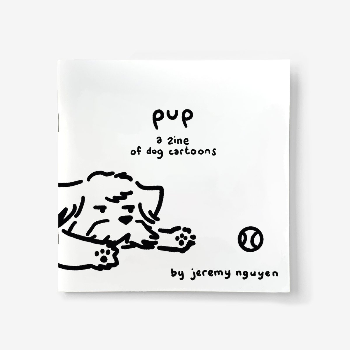 Image of pup - a zine of dog cartoons