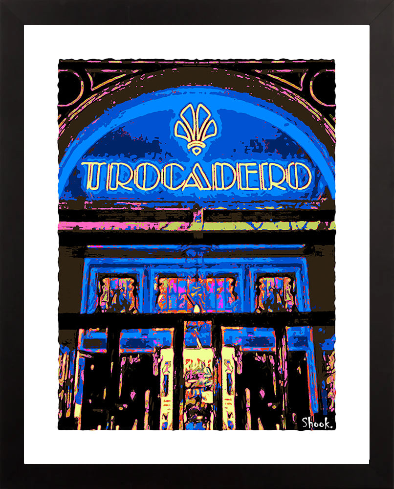 Trocadero 2022 Colors, Philadelphia Giclée Art Print (Multi-size options)