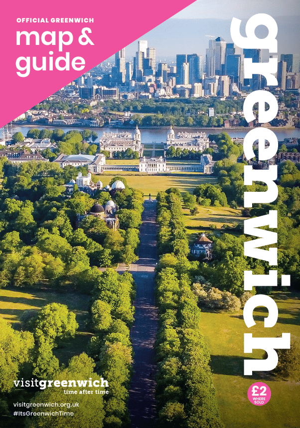 Image of Greenwich Map & Guide: Royal Greenwich - It's Time! Summer 2020