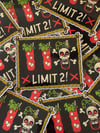 LIMIT 2! Zombie Tiki Cocktail 4" Vinyl Sticker