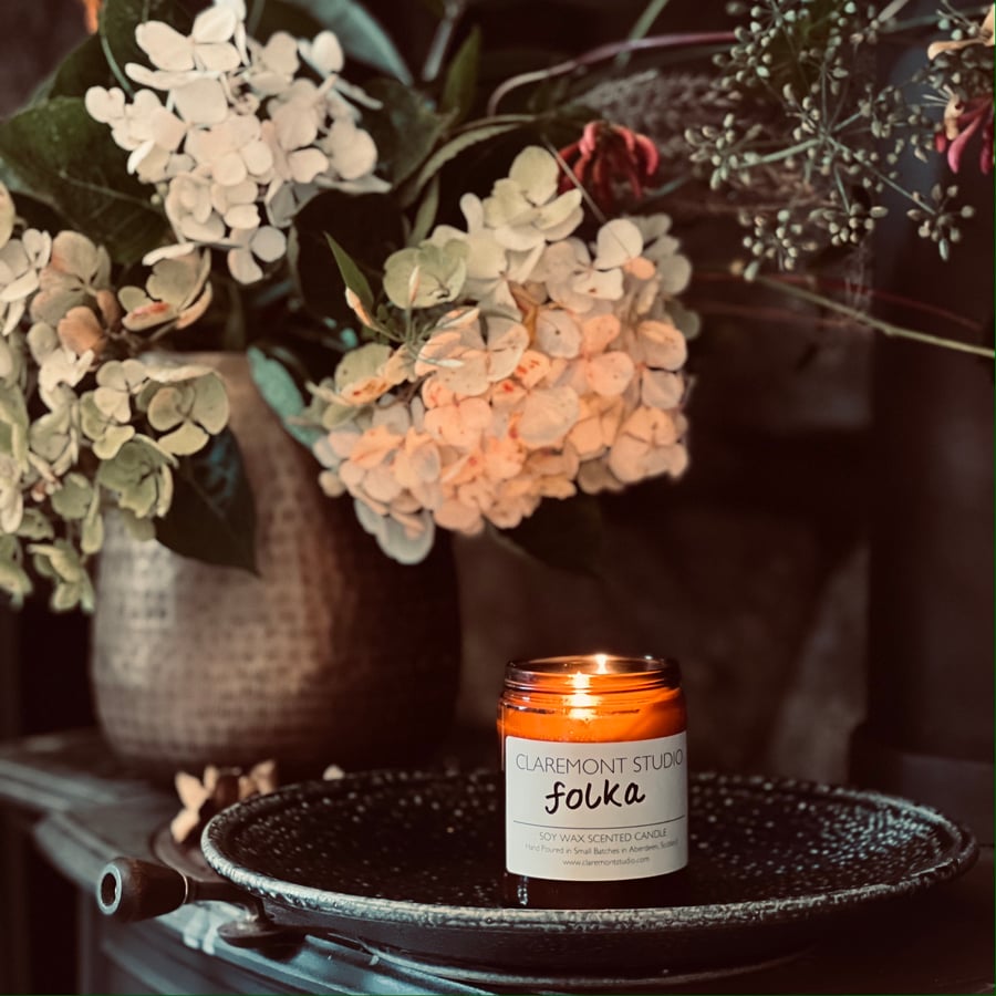Image of f o l k a   - scented candle