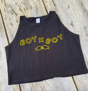 boy x boy crop top tank