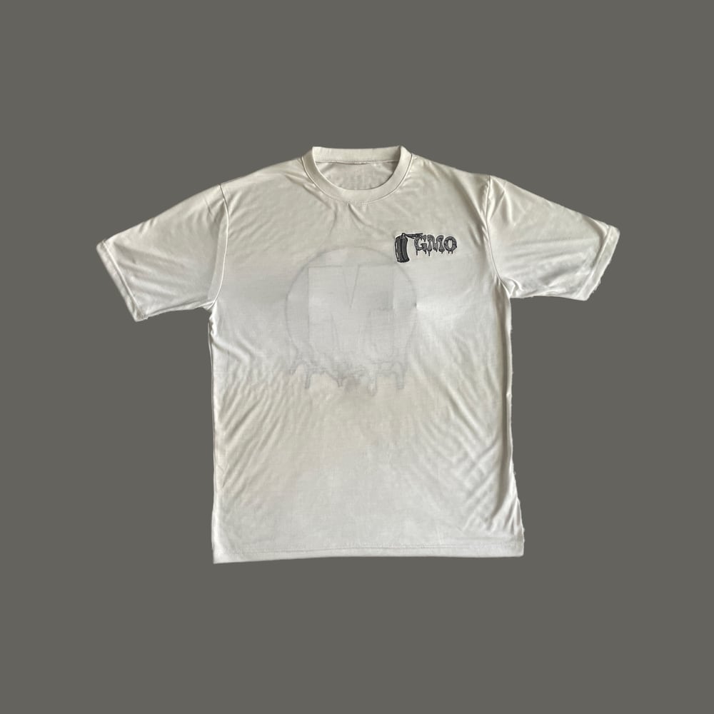 Classic GMO White Tee ( Grey )