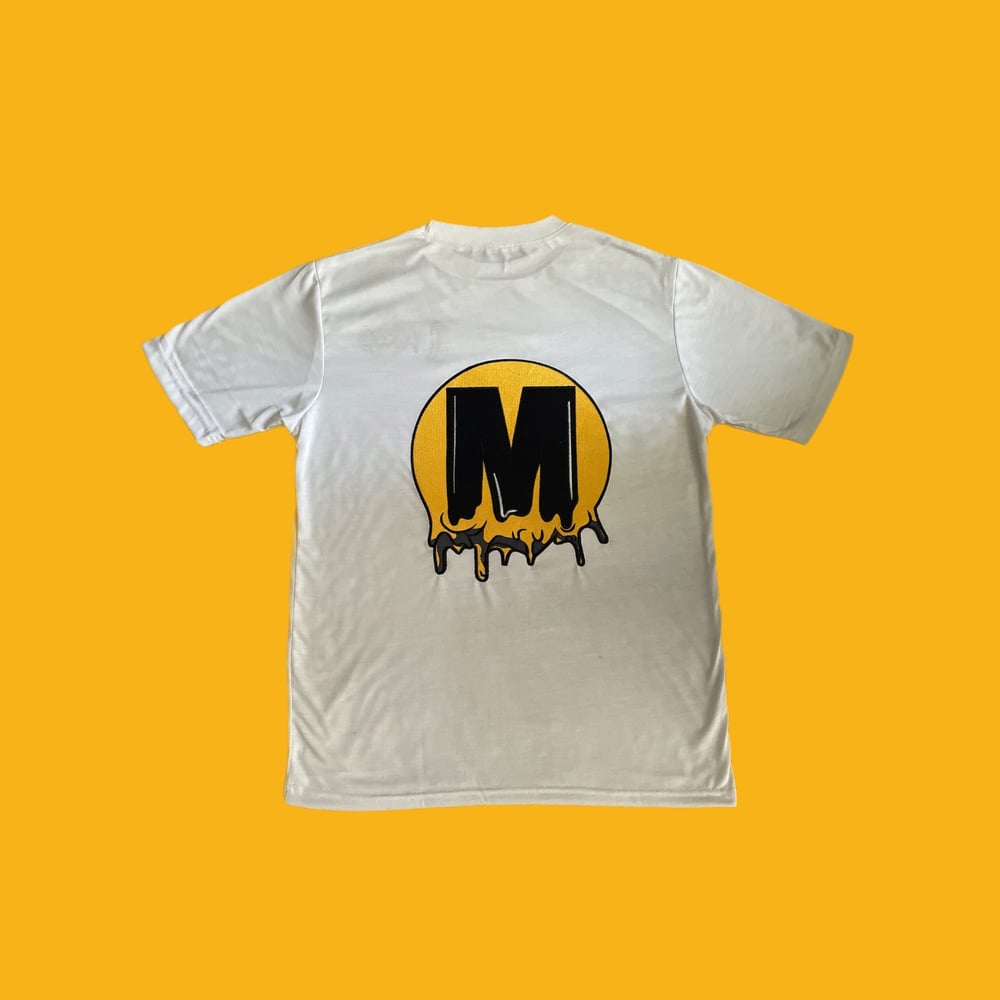 Classic GMO White Tee ( Yellow )