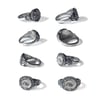 Lover's Eye ring in sterling silver or 10k gold (limited edition)