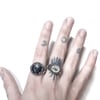 Lover's Eye ring in sterling silver or 10k gold (limited edition)