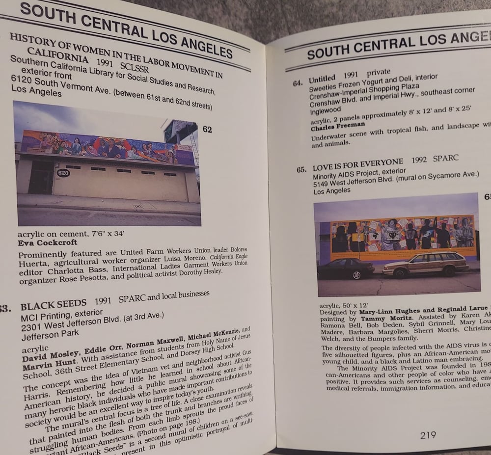 Street Gallery: Guide to 1000 Los Angeles Murals, by Robin Dunitz