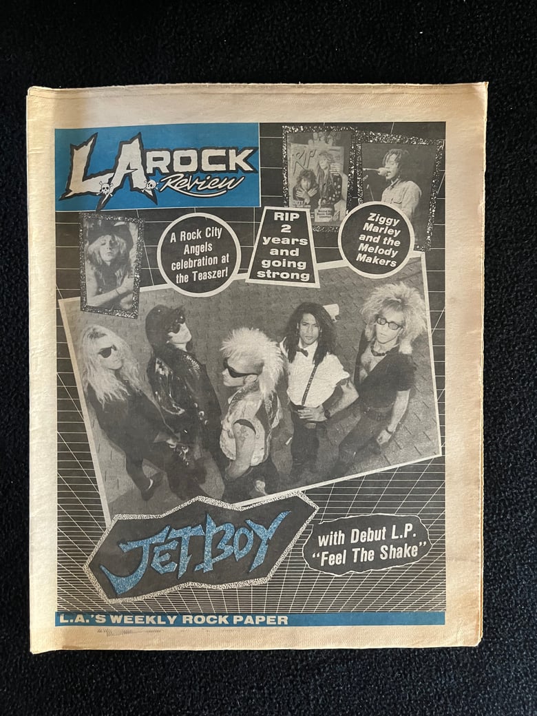 Image of LA ROCK REVIEW Magazine (1988) JetBoy, Cathouse, London, RIP Magazine & More