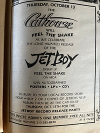 Image 4 of LA ROCK REVIEW Magazine (1988) JetBoy, Cathouse, London, RIP Magazine & More